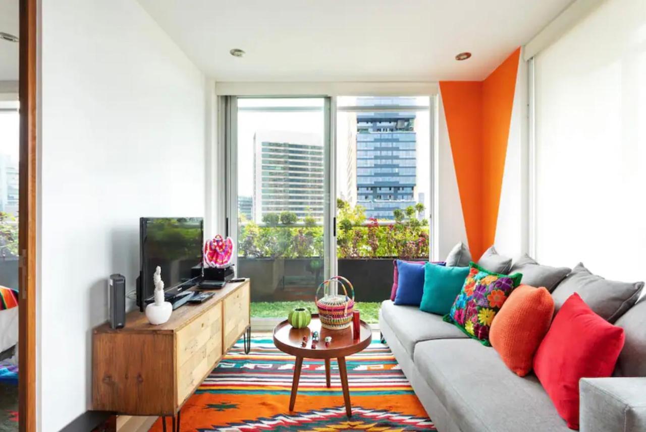 Departamento Mexicano En Polanco. Pool - Gym - Parking Mexico City Exteriör bild