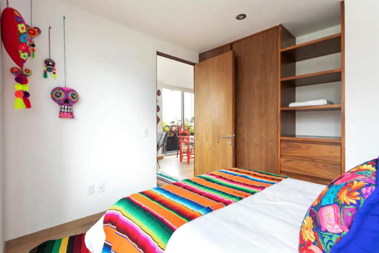 Departamento Mexicano En Polanco. Pool - Gym - Parking Mexico City Exteriör bild