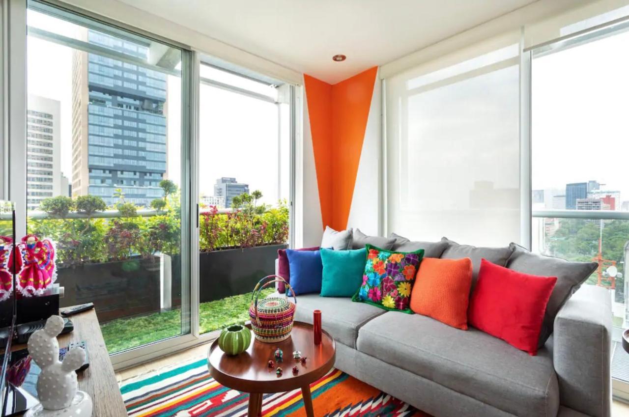 Departamento Mexicano En Polanco. Pool - Gym - Parking Mexico City Exteriör bild