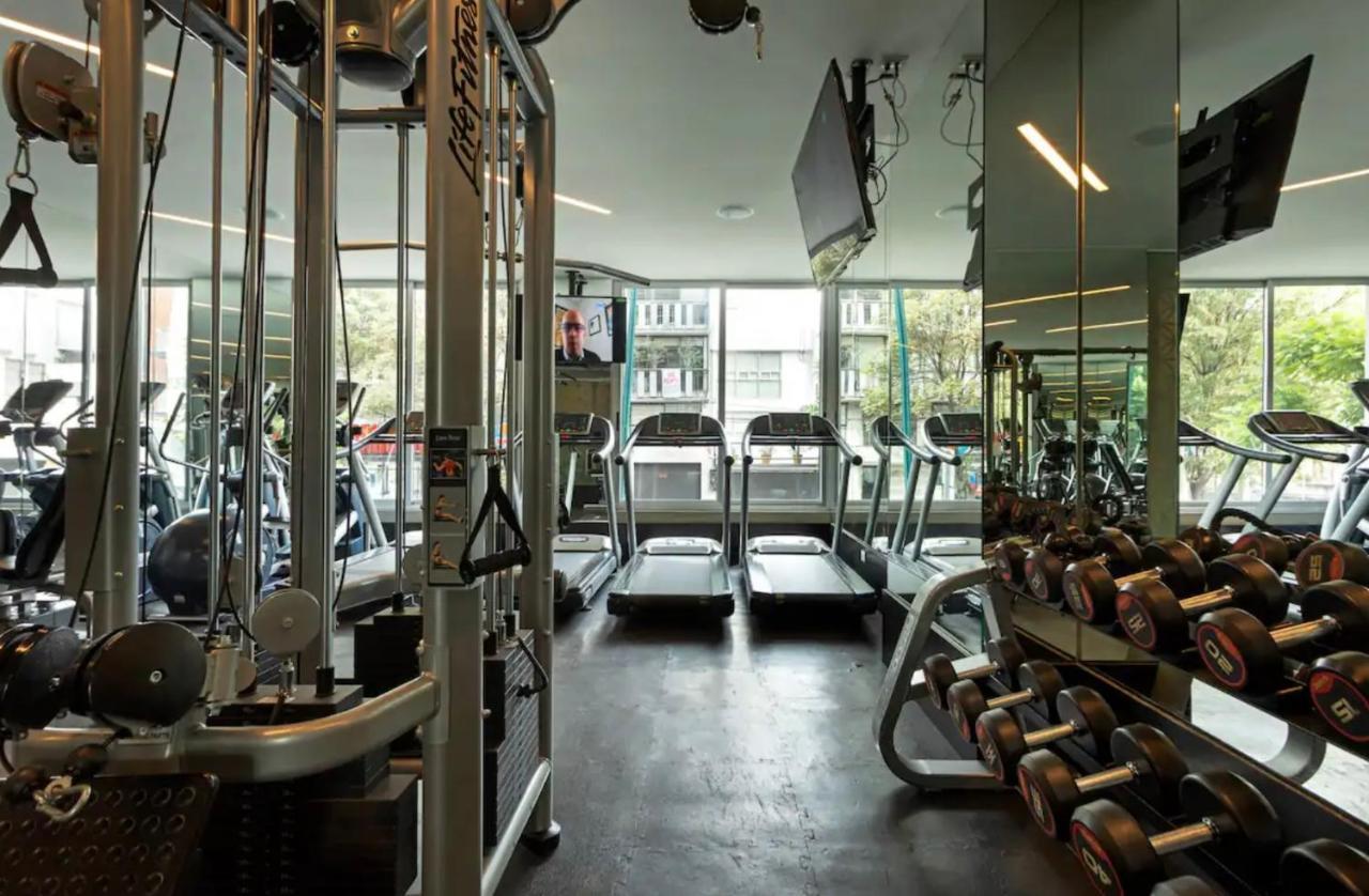 Departamento Mexicano En Polanco. Pool - Gym - Parking Mexico City Exteriör bild
