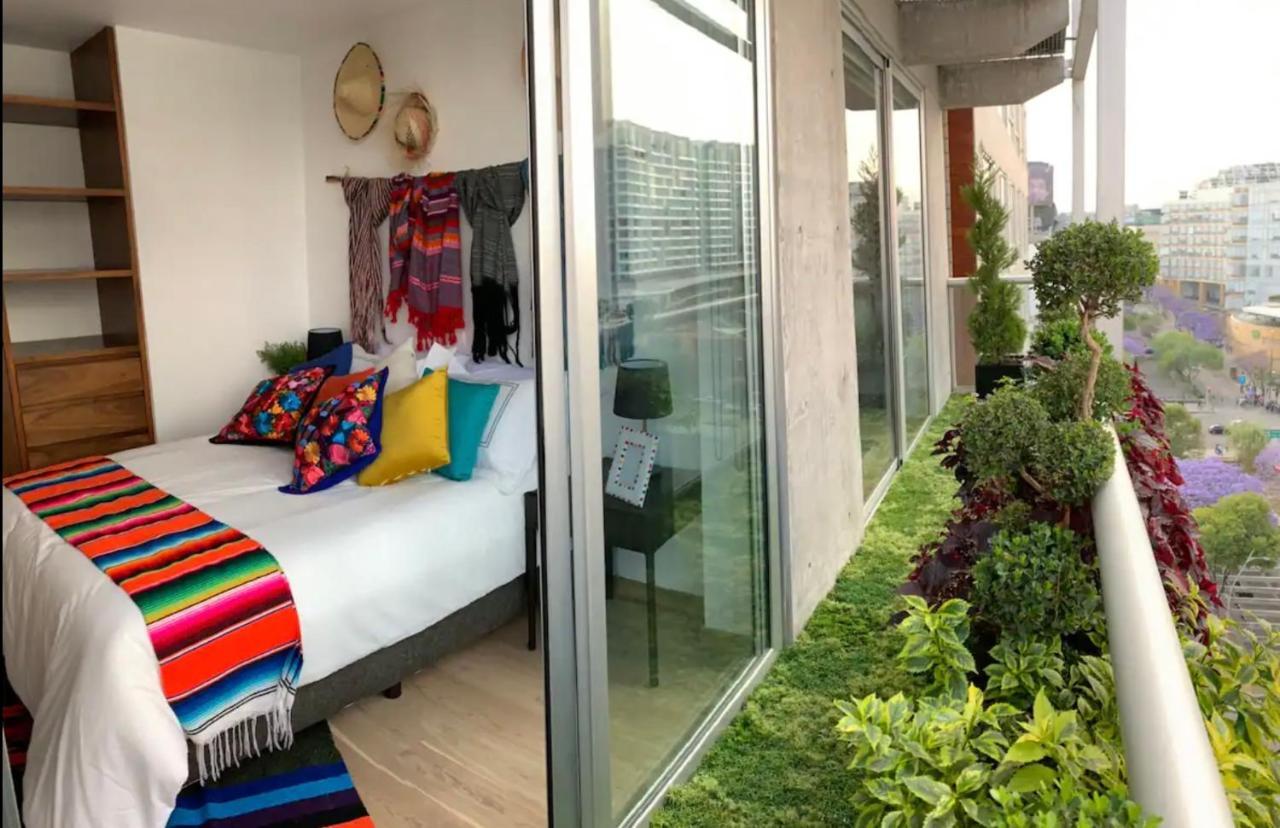 Departamento Mexicano En Polanco. Pool - Gym - Parking Mexico City Exteriör bild