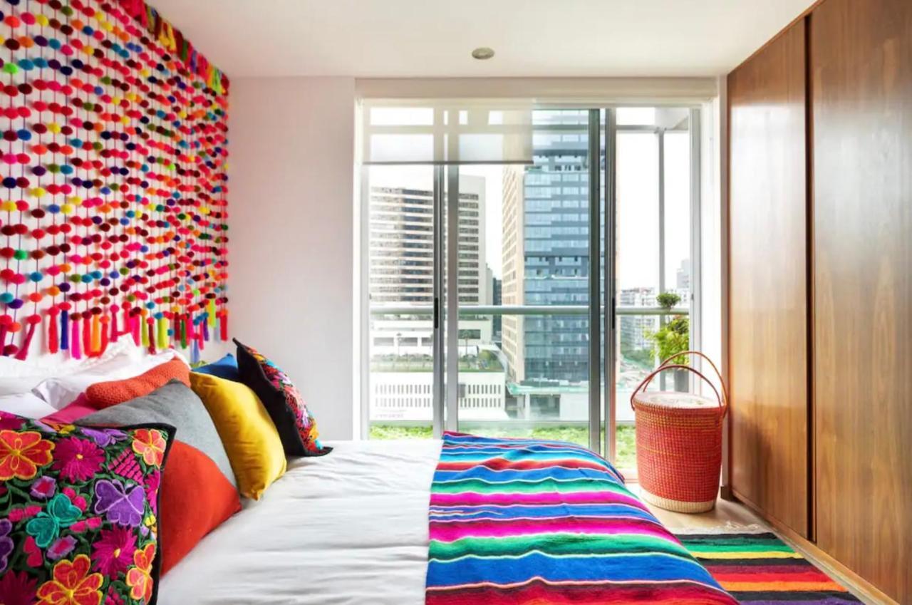 Departamento Mexicano En Polanco. Pool - Gym - Parking Mexico City Exteriör bild